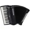 Image de Hohner Bravo III 96 Silent Key accordéon noir