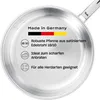 Image de Fissler Collection Pure Poêle En Acier Inoxydable (24 cm), Poêle À Queue Non Revêtue, Graduation Intérieure, Compatible Induction, Argenté