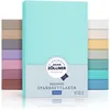 Image de Julius Zöllner Drap housse Jersery lit enfant, Taille: 60 x 120 cm/70 x 140 cm, Couleur: mint