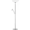 Image de BANKAMP OPERA Lampadaire LED à 2 sources lumineuses, avec bras de lecture, 6019/2-92,