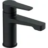 Image de Lenz 46010851 Mola Robinet de lavabo, Noir Mat