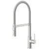 Image de ALUNA Küchenarmatur mit Pendelbrause, Edelstahl-Optik