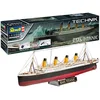 Image de Revell Technik 00458 - Maquette de Bateau RMS Titanic - avec lumière et Sons à Construire, échelle 1/400