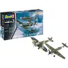 Image de Revell 03710 - Set de 2 maquettes d'avions de Combat Bf109G-10 & Spitfire à Construire, échell 1/72