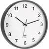 Image de Horloge murale TFA Dostmann 60.3511.10 radiopiloté(e) 30.2 cm x 302 mm x 302 mm x 40 mm x 40 mm anthracite grand écran