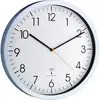 Image de Horloge murale TFA Dostmann 60.3517.55 radiopiloté(e) 30.5 cm x 45 mm aluminium (mat)