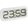 Image de Horloge murale TFA Dostmann 60.4514.02 radiopiloté(e) 2.8 cm x 32.1 cm x 14 cm blanc
