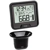 Image de TFA Dostmann numerique Pluviomètre Drop, 47.3005.01, sans fil, pour identifier facilement la quantité de précipitations, alarme de pluie 24 h, noir