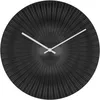 Image de TFA Dostmann Horloge Murale radiocommandée Rokoko, 60.3520.01, analogique, Design Exclusif pour TFA, extravagante, Moderne, Noire Mate