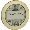 Image de TFA Dostmann Station météo Meteomar, 35.1124.53, pour les navigateurs/bateliers, tendance de la pression, alarme réglable, or
