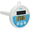 Image de TFA Dostmann Digitales Solar-Poolthermometer Thermomètre de piscine blanc, turquoise 30.1068.02