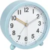 Image de TFA Dostmann Réveil analogique avec Mouvement Silencieux, 60.1043.20, Horloge de Table avec Mouvement à Quartz, Fonctionne sur Piles, Fonction Snooze Incluse, rétroéclairage, Bien lisible, Turquoise