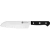 Image de ZWILLING Gourmet Couteau Santoku, 18 cm, Acier Spécial Inoxydable, Manche Ergonomique en Plastique, Noir, Fabriqué en Allemagne