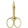 Image de ZWILLING Ciseaux à ongles combinés (Ciseaux pour ongles et cuticules, tranchant incurvé et pointe fine pour une coupe précise), Premium, Or, 90 mm