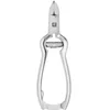 Image de ZWILLING Pince à ongles (avec ressort amortisseur, forme ergonomique, lames particulièrement tranchantes pour ongles des mains et des pieds épais), Premium, argenté