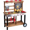 Image de Theo Klein 2368 Cuisine d'été BBQ Country I Cuisine en bois avec station de grillade et de plantation I Accessoires inclus I FSC(TM)-certifiée bois (FSC(TM) C188230) I Jouet pour enfants à partir de 3 ans