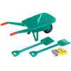 Image de Theo Klein 2752 Set de Jardinage Bosch avec Brouette, avec Pelle, Râteau et Gants de Travail, Anti-UV I Jouet pour Enfants à Partir de 3 Ans