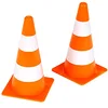 Image de Theo Klein 2946 Set de Cônes de Signalisation I 10 Cônes Très Stables pour Délimiter des Pistes de Jeux ou des Buts de foot I Pour Enfants à Partir de 3 ans