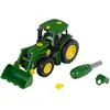 Image de Theo Klein 3903 Tracteur John Deere | avec Chargeur Frontal et contrepoids | Pièces Individuelles démontables | Dimensions : 24,5 cm x 9,5 cm x 12 cm | Jouet pour Enfants à partir de 3 Ans