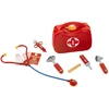 Image de Theo Klein 4265 Mallette de docteur avec stéthoscope, seringue, thermomètre pour enfants dès 3 ans - 21,5 cm x 9 cm x 20 cm