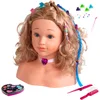 Image de Klein 5240 Tête à coiffer et à maquiller Princess Coralie | Avec barrettes, maquillage testé dermatologiquement, et de nombreux autres accessoires | Dimensions : 23,5 cm x 13 cm x 27 cm | Dès 3 ans