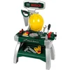 Image de Theo Klein 8612 Bosch Etabli Junior 2 en 1 | Comprend également Un Casque, Un étau, Divers Outils, Lattes, Clous et écrous | Dimensions : 49 cm x 29 cm x 71 cm | Jouet pour Enfants à partir de 2 Ans