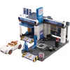 Image de Theo Klein 8647 Station-service Bosch | Avec lavage automatique et plateforme élévatrice réglable en hauteur | Voiture démontable comprise | Dimensions : 41 cm x 39 cm x 29 cm | Dès 3 ans