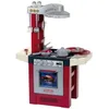Image de Theo Klein 9090 Cuisine Miele Petit Gourmet - avec Four, Lave-Vaisselle, Plaque de Cuisson avec Module sonore, Nombreux Accessoires, etc. - Dimensions : 69 x 33 x 95 cm - pour Enfants dès 3 Ans
