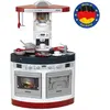 Image de Theo Klein 9254 Miele Cuisine "Triangle" I Se place aisément dans un coin I Accessoires pour cuisines pour enfants I Plaque de cuisson et machine à expresso avec bruitage I Jouet pour enfants à partir de trois ans