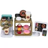 Image de Theo Klein 9501 Coffee Shop I Bar à Expressos avec Fonction d'écoulement de l'eau et écran Tactile I avec Beaucoup d'accessoires I Pour Enfants à Partir de 3 ans