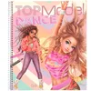Image de Depesche 12227 TOPModel Dance - Livre de coloriage avec 30 Pages pour créer des Motifs de mannequins et des Tenues, Cahier de coloriage avec Planche de Stickers, pochoirs, etc.