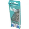 Image de Jeu de forets pour le métal Heller 17735 D HSS 6 pièces 2 mm, 3 mm, 4 mm, 5 mm, 6 mm, 8 mm Cobalt DIN 338 tige cylindrique 1 set