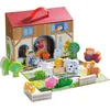 Image de HABA - Univers de Jeu La Ferme - Jeu de Construction Animaux - Figurines - Enfant - Boîte transportable - Dès 18 Mois - 306940