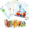 Image de HABA Jeu d'Association Stabix: Reproduire des Motifs de Manière Créative avec des Bâtonnets en Bois Colorés, Inclut des Cartes Modèles Variées, Jeu Éducatif pour Enfants dès 3 Ans   1307163001