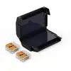 Image de CellPack 407863 EASY-PROTECT/323 Boîte de gel pour bornes de raccordement flexible: 0.2-4 mm² rigide: 0.2-4 mm² Nombre de pôles: 2 1 pc(s) noir Piece