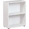 Image de Inter Link - Bibliothèque   Etagère - 2 niches   Etagère réglable en hauteur   Pour Bureau   Salon   Entrée - Arco 1 - Dimensions in cm P: 30 x l: 60 x H: 75 Couleur blanc