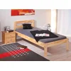 Image de Inter Link - Lit en bois de style moderne - 90 x 200 cm - Nature laqué - Sans sommier : Jana
