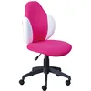 Image de Inter Link - Chaise de bureau - Chaise de bureau enfant - Housse Mesh - Rose et Blanc - Jessi
