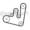 Image de Contitech 6PK1660K2 Kit Courroie Multi V Continental