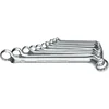 Image de Gedore 2-100 Clé polygonale à cliquet set D838 10 pièces 6-32 mm, Argent