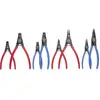 Image de Gedore 6700490 Jeu de pinces pour circlips Adapté pour (pinces pour circlips) circlips intérieurs et extérieurs 12-25 mm, 19-60 mm 10-25 mm, 19-60 mm Forme de