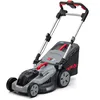 Image de IKRA 36V Tondeuse-mulcheuse 3in1 IB-LM 43, surfaces jusqu'à 600m², largeur de coupe 43cm, hauteurs de coupe 30-75mm, compatible avec Bosch