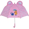 Image de Playshoes DIE MAUS Mixte Enfant 3D Regenschirm die Maus & Elefant Umbrella, Pink (Rosa 14), One Size