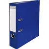Image de Exacompta - Réf. 918407B - 1 Classeur à levier A4 - Dos 75 mm - Mécanique 80 mm - Dimensions extérieures : 31,8 x 28,4 x 8 cm - Format à classer A4 - Coloris : Bleu