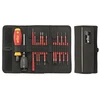 Image de Wiha 36791 Jeu De Tournevis Dynamométriques TorqueVario-S Electric Jeu Mixte À Couple Limité À Réglage Variable - 18 Pcs - 0,8-5,0 Nm - Dans Trousse Repliable