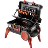 Image de Mallette à outils équipée Wiha 44128 pour électricien, pour les artisans, pour professionnels, VDE 104 pièces (L x l x H) 680 x 497 x 336 mm