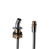 Image de hansgrohe Support de douchette encastré sur gorge de baignoire, avec flexible, 28307000,