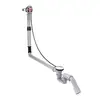 Image de hansgrohe Exafill garniture de vidage et de trop-plein avec remplissage pour baignoire spéciale, 58116180,