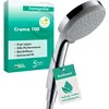 Image de hansgrohe Croma 100 - Pommeau de douche économie d'eau avec 9 l/min (EcoSmart), Douchette à main avec 4 types de jet, Douchette ronde (diamètre 100 mm), Chromé, 28537000