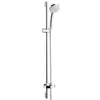 Image de hansgrohe Croma 100 Set de douche avec barre et tablette, 4 jets, 27771000,